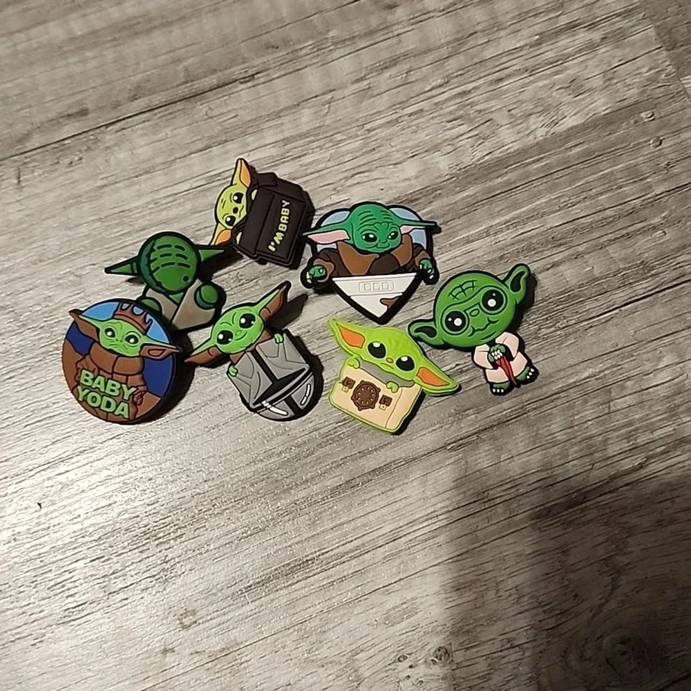 Star Wars Baby yoda croc charms